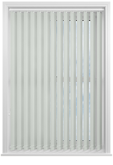 Palermo (Blackout), Light Grey - Vertical Blind
